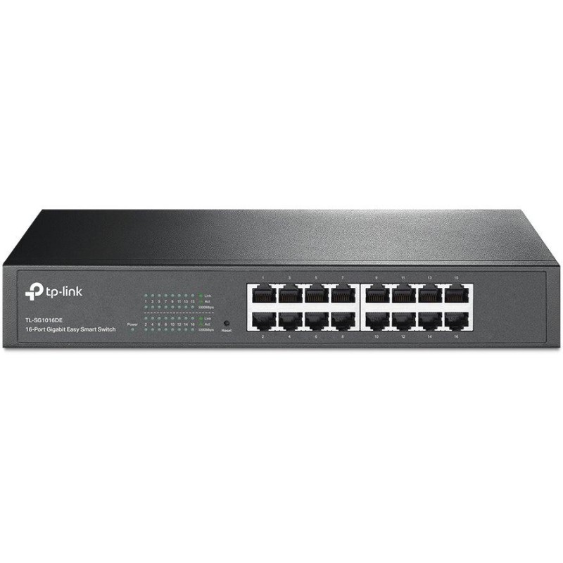 TP-Link TL-SG1016DE/ easy smart switch 16x 10/100/1000Mbps/ IGMP, QoS, VLAN/ desktop