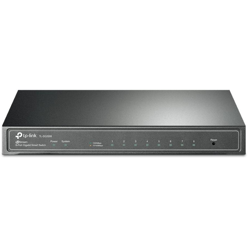 TP-Link TL-SG2008 - Gigabitový chytrý switch JetStream s 8 porty
