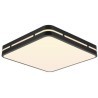 IMMAX NEO LITE PERFECTO SMART ceiling light square 42cm, 48W black TUYA Wi-Fi