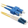 Solarix Patch cable 9/125 SCupc/LCupc SM OS 20m duplex