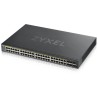 Zyxel GS1920-48HPV2 52-Port Gigabit WebManaged PoE Switch, 48x Gigabit RJ45, 4x Gigabit RJ45/SFP, 2x SFP, 375 W für PoE