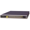 Planet IGS-6325-24P4S priemyselný L3 switch, 24x1Gb, 4x1Gb SFP, PoE 802.3at 440W, 48-56VDC, -40 ~ 75 ° C, IP30, fanless