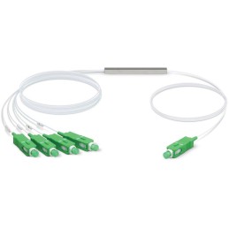Ubiquiti UFiber Splitter 4 - optický rozbočovač 1:4, 1260-1650 nm, SC/APC konektory, délka 1,5 m