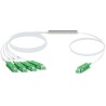 Ubiquiti UFiber Splitter 4 - optical splitter 1:4, 1260-1650 nm, SC/APC connectors, length 1.5 m