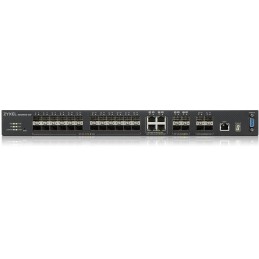 Zyxel XGS4600-32F  32-port Managed Layer3+ Gigabit switch, 24x Gigabit SFP + 4x Gigabit dual personality (RJ45/SFP) + 4x