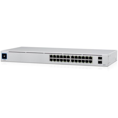 Ubiquiti UniFi Switch 24 PoE - 24x GbE, 2x SFP, 16x PoE+ (PoE budget 95W)