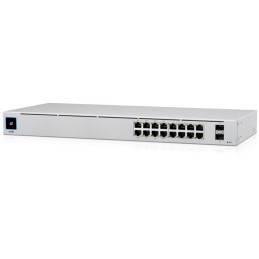 Ubiquiti UniFi Switch 16 PoE - 16x GbE, 2x SFP, 8x PoE+ (PoE budget 42W)