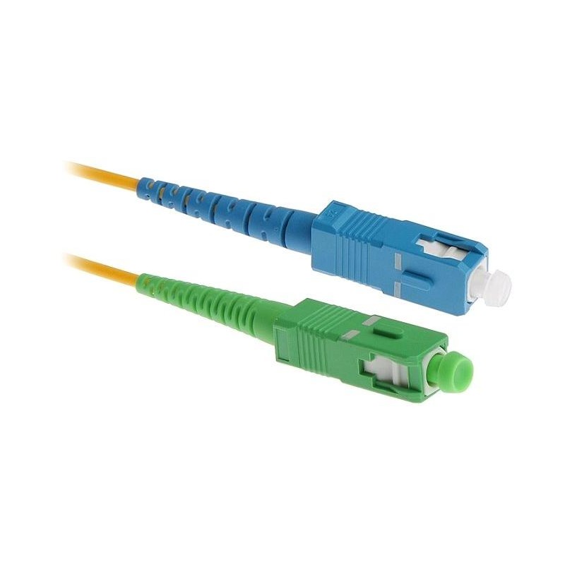 WAVERF optický patch kabel, SC(upc) -SC(apc), Singlemode, Simplex, 1m