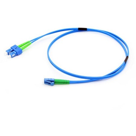 XtendLan FO patch LC-SC 5m 9/125 duplex, G.652d, LS0H,armovaný kabel kulatý 3mm