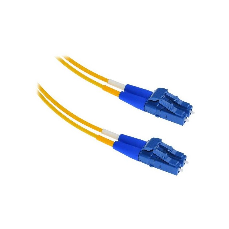 XtendLan FO patch LC-LC 1m 9/125, duplex, ultraflexibilní G.657.A1, LS0H, průměr 2mm, krátký vývod