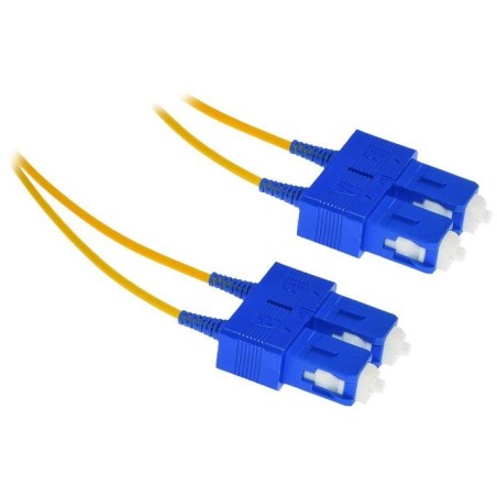 XtendLan FO patch SC-SC 5m 9/125, duplex, ultraflexibilní G.657.A1, LS0H, průměr 2mm, krátký vývod