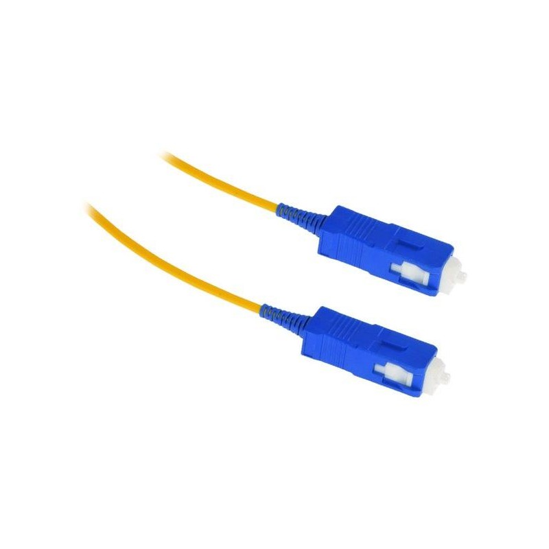 XtendLan FO patch SC-SC 1m 9/125, simplex, ultraflexibilní G.657.A1, LS0H, průměr 2mm, krátký vývod