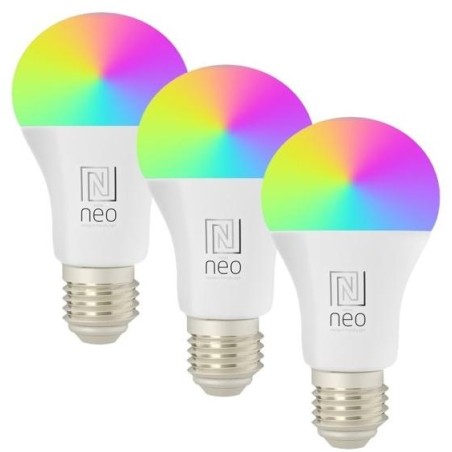 IMMAX NEO SMART sada 3x LED žárovka E27 11W RGB+CCT barevná a bílá, stmívatelná, Zigbee, TUYA