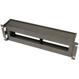 Triton 19' jističová lišta 3U s krytem,  DIN černá