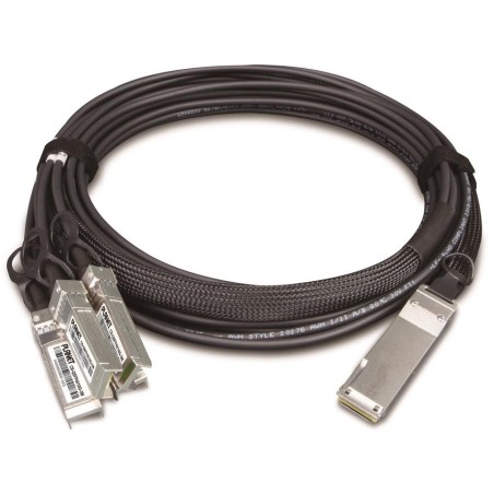 Planet CB-QSFP4X10G-3M, metalický spojovací kabel QSFP+ 40Gb/s na 4x SFP+ 10Gb, délka 3m