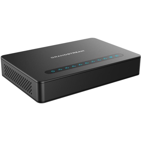 Grandstream HT818 analogový převodník 8x FXS, 2 SIP účty, 2x Gbit LAN, NAT router, 3-cestná konf., auto-provisio.