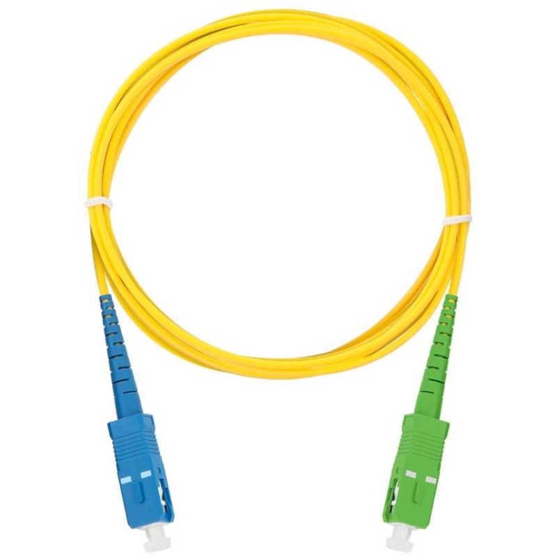 XtendLan FO patch SC/APC-SC 1m 9/125 simplex, G.652d, LS0H