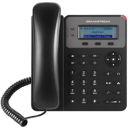 Grandstream GXP1615 VoIP telefon   1x SIP účet, HD audio, 3 program.tlačítka, switch 2xLAN 10/100Mbps, PoE