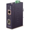 Planet IGTP-815AT konvertor RJ45/SFP, 1Gbps, PoE injektor 802.3at, -40 až 75 st.C, IP30, EFT+ESD, malý rozmer