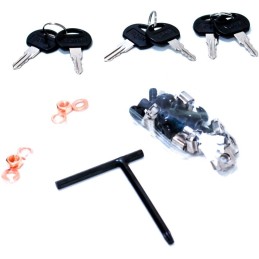 XtendLan 6U/600x450, na zeď, jednodílný, skleněné dveře