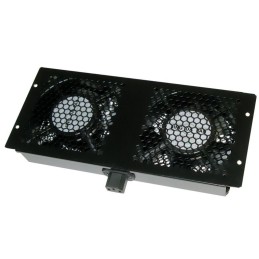 XtendLan Ventilace pro stojan. rozvaděče Telco hloubky 600,800,1000,1200mm, 2x ventilátor, napájecí kabel