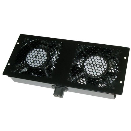 XtendLan Ventilace pro stojan. rozvaděče Telco hloubky 600,800,1000,1200mm, 2x ventilátor, napájecí kabel