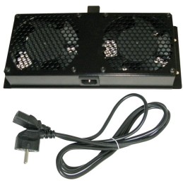 XtendLan Ventilace pro stojan. rozvaděče Telco hloubky 600,800,1000,1200mm, 2x ventilátor, napájecí kabel