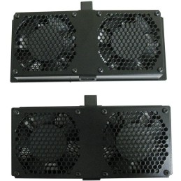 XtendLan Ventilace pro stojan. rozvaděče Telco hloubky 600,800,1000,1200mm, 4x ventilátor, napájecí kabel