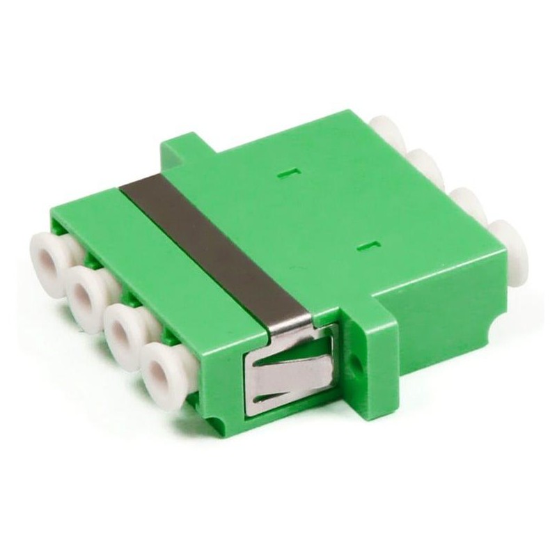 XtendLan LC-LC quad adapter SM, APC, zelený, do optických rozvaděčů