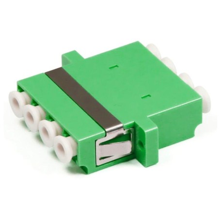 XtendLan LC-LC quad adapter SM, APC, zelený, do optických rozvaděčů