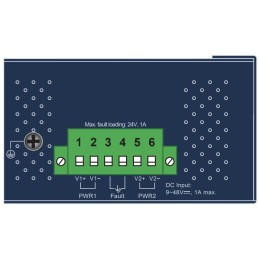 Planet IVR-100 Router/firewall VPN/VLAN/QoS, 2xWAN(SD-WAN), 3xLAN, IP30, -40 až +75°C, 9-48VDC