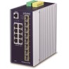 Przełącznik przemysłowy L3 Planet IGS-6325-8T8S, 8x1Gb, 8x2.5Gb SFP, 12-48VDC, -40~75°C, IP30, bezwentylatorowy