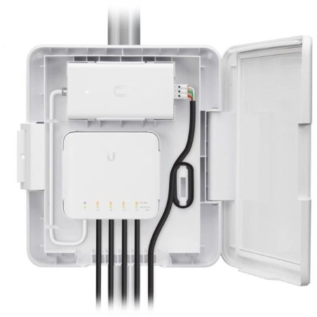 Ubiquiti USW Flex Utility - venkovní box pro UniFi Switch Flex, PoE adaptér v balení