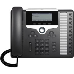 Cisco CP-7861-K9, VoIP telefon, 2x LAN, 1x AUX, s displejem