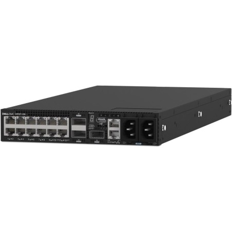 DELL Networking S4112T-ON switch/ 12x 10Gb-T/ 3x 100GbE QSFP28/ IO to PSU/ 2x zdroj/ reverse / management/ 1Y CAR