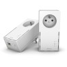 STRONG sada 2 adaptérov Powerline 1000 DUO FR/ 1000 Mbit/s/ 1x LAN/ biely