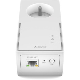 STRONG sada 2 adaptérů Powerline 1000 DUO FR/ 1000 Mbit/s/ 1x LAN/ bílý