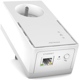 STRONG sada 2 adaptérů Powerline 1000 DUO FR/ 1000 Mbit/s/ 1x LAN/ bílý