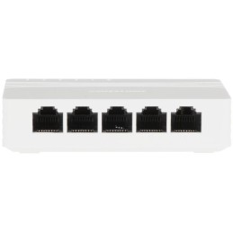 HIKVISION switch DS-3E0505D-E/ 5x port/ 10/100 Mbps RJ45 ports/ 1 Gbps/ napájení 5 VDC, 0.6 A