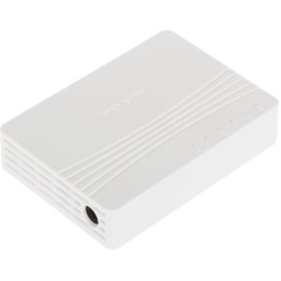 HIKVISION switch DS-3E0505D-E/ 5x port/ 10/100 Mbps RJ45 ports/ 1 Gbps/ napájení 5 VDC, 0.6 A