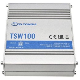 Teltonika průmyslový nemanažovaný PoE switch TSW100 4x 802.3af/at