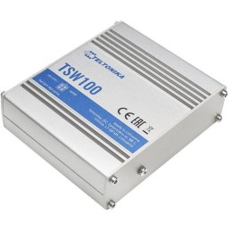 Teltonika průmyslový nemanažovaný PoE switch TSW100 4x 802.3af/at
