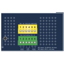 Planet IGS-6325-8T4X průmyslový L3 switch, 8x1Gb, 4x10Gb SFP+, 12-48VDC, -40~75°C, IP30, fanless