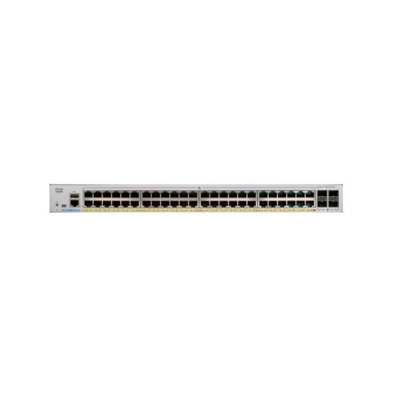 Cisco Catalyst C1000-48T-4G-L switch, 48x 10/100/1000 + 4x SFP