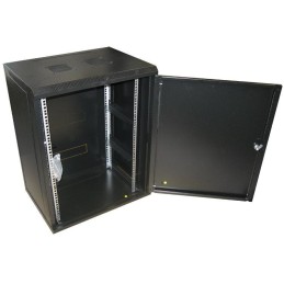XtendLan 15U/600x450, na zeď, jednodílný, plné dveře, úprava proti vykradení