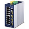 Planet IGS-6325-16T4S průmyslový L3 switch, 16x1Gb, 4x2.5Gb SFP, 9-48VDC, -40~75°C, IP30, fanless