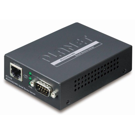 Planet konvertor RS-232/422/485 na IP, 1x COM, 100Mb, -10~+60°C, SNMP+Telnet