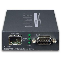 Planet konvertor RS-232/422/485 na IP, 1x COM, 100Mb SFP, -10~+60°C, SNMP+Telnet
