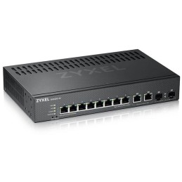 ZyXEL GS2220-10 8-port GbE L2 switch, GbE Uplink, NCC Pro pack licence na 1 rok