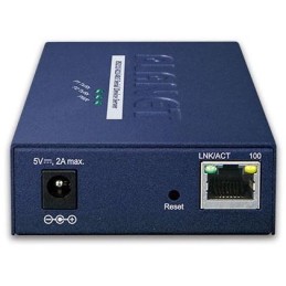 Planet konvertor RS-232/422/485 na IP, 2x COM, 100Mb, -10~+60°C, SNMP+Telnet